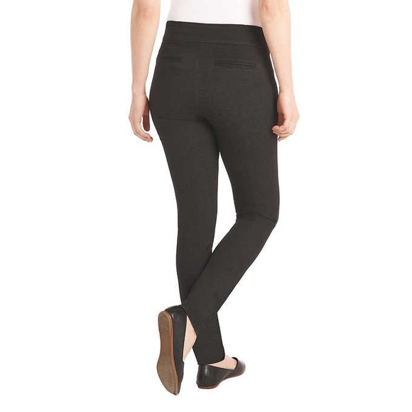 Dalia Women's Pull On Ponte Pant - Picture 3 of 12